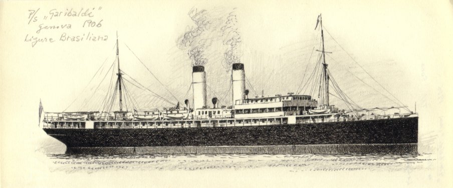 1906 - Piroscafo 'Garibaldi'